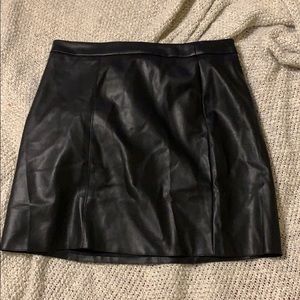 Faux Leather skirt